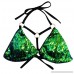 RARITY-US Women Sparkle Glitter Swimwear Sequin Bra Sexy Bikini Sets Halter Padded Swimsuits Beach Wear Green B07KP92SD4
